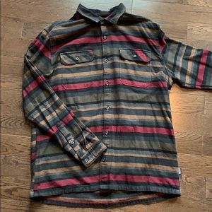 Patagonia long-Sleeved Fjord Flannel Shirt